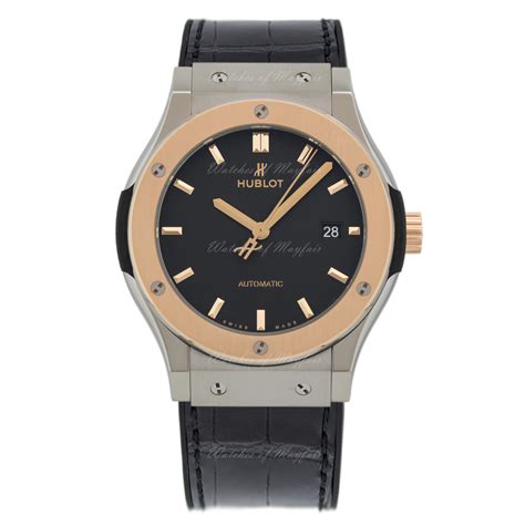 hublot 542 no 1181 lr|Classic Fusion Titanium King Gold 42 mm .